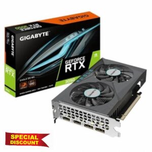 Gigabyte NVIDIA GeForce RTX 3050 EAGLE OC Graphics Card - 6GB GDDR6