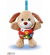 Vtech 502303 Little Singing Puppy Educational Baby, Clip On Cot, Pushchair and Pram, Soothing Sof...