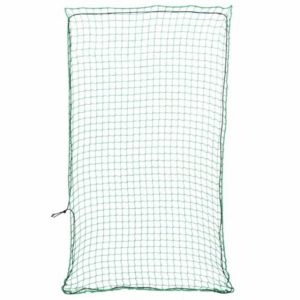 idaXL Green Trailer Net with Elastic Rope - 5x3 m Cargo Mesh - Weather/UV Resistant Polypropylene - Secures Trailers/Trucks/SUVs