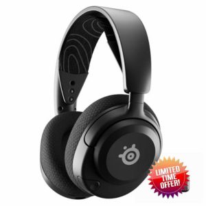 SteelSeries Arctis Nova 5 Wireless Multi-System Gaming Headset - Neodymium Magnetic Drivers - 100+ Audio Presets via App - 60H Battery - 2.4GHz or BT - ClearCast Gen2.X Mic - PC