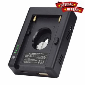 Palogreen NP-F Multi-purpose Mains Adapter Quick Charge Function Multiple Outputs for Sony NP-F970