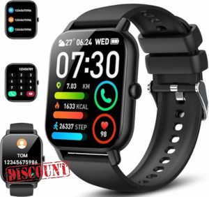 Smart Watch for Men Women Answer/Make Calls