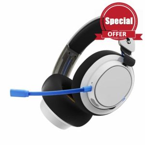 Skullcandy SLYR Pro Wireless Multi-Platform Over-Ear Gaming Headset with Ultra Low Latency USB-A Transmitter