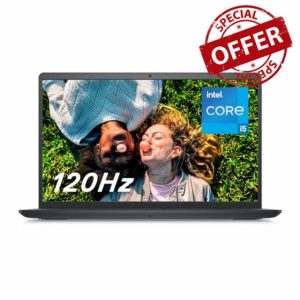 Dell Inspiron 15 3520 Laptop | FHD (1920 x 1080) 120Hz Display | Intel Core i5-1235U | Intel UHD Graphics | 16gb RAM | 512GB SSD | English-UK Keyboard | Carbon black