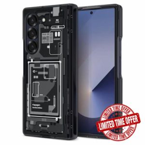 Spigen Ultra Hybrid Pro Zero One Case Compatible with Samsung Galaxy Z Fold 6 [Hinge Protection]