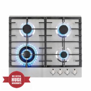 Baridi 60cm Gas Hob with 4 Burners