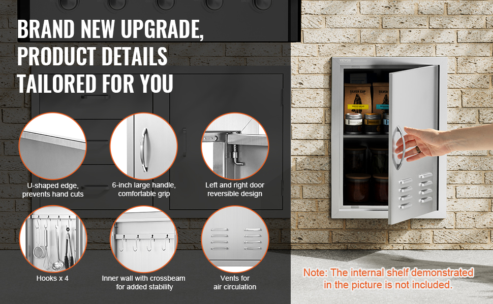 outdoor kitchen door