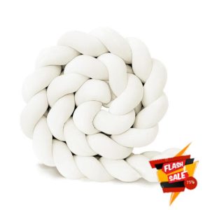 CPTCMYHM Knotted Comfortable And Flexible Snake Crib Bumper