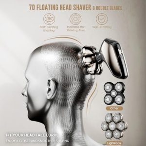 ROSSIFUR 5-in-1 Bald Men's Head Shaver