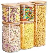 Vtopmart 4L Large Cereal Containers for Storage,Airtight Plastic BPA Free Kitchen Pantry Flour St...