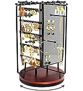 ProCase Jewellery Organiser Stand Earring Holder, 144 Holes Stud Earring Display Rack Necklace St...