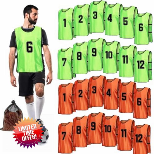 Football Bibs for Adult Youth