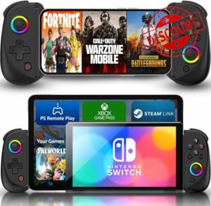 MAJESTECH NEW D8 Mobile Gaming Controller for iPhone/Android/iPad/Tablet