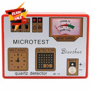 Wanjorlay Demagnetization/Battery Measure/Pulse/Quartz Tester Machine Watch Tool for Detecting Battery Capacity