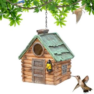 Resinous Bird House for Hanging