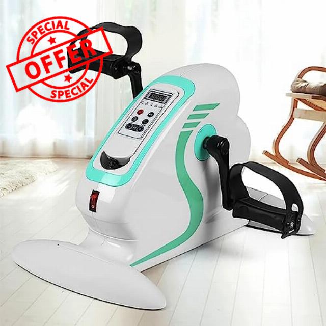 Electric Pedal Exerciser Mini Exercise Bike - Ideal Rehabilitation Trainer for Elderly