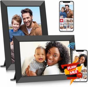 2 Pack Frameo WiFi Digital Photo Frame - 10.1 Inch 1280x800 HD IPS Touch Screen Digital Picture Frame