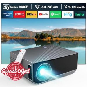 2024 New Projector with 5G WiFi Support