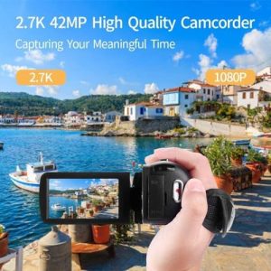 18X Digital Zoom Camera Recorder with LED Fill Light