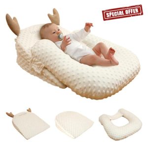 3Pcs Wedge Pillow Acid Reflux Colic Congestion