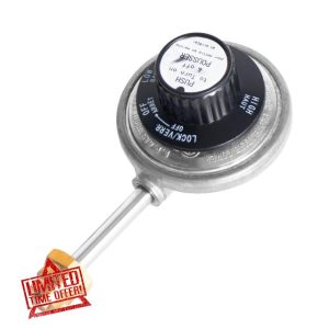 BBQration 29102349 Regulator Control Valve Replacement for Charbroil Grill2Go Portable Liquid Propane Gas Grill 2012 And Newer Recent was 29103224A Now 29102349