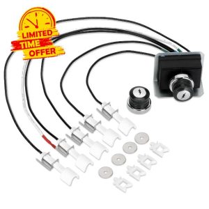 Orsong 7628 7629 Universal Igniter Kit for Weber Genesis E/S 310 320 330 Gas Grills Electronic Iganiter