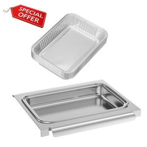 BBQ Future 67047 Grease Pan for Weber Spirit&Spirit II 200/300 Genesis I&II LX200/300 Series Grill