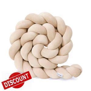 AmphaDeco Braided Pillows Knotted