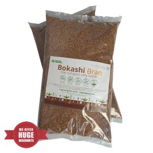 Original Organics Bokashi Bran Compost Converter and Soil Improver Enriched with Effective Micro Organisms - 2x 1kg BAG