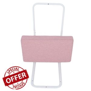 BSTCAR Kids Bed Rail Bumpers Safety Sleep Side Rail Guard Universal Adjustable 40-60cm Bed Rail Guard for Toddler Crib Beds (Pink)