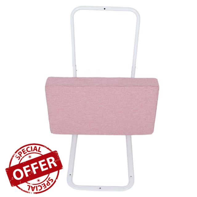 BSTCAR Kids Bed Rail Bumpers Safety Sleep Side Rail Guard Universal Adjustable 40-60cm Bed Rail Guard for Toddler Crib Beds (Pink)