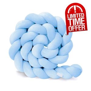 AmphaDeco Braided Pillows Knotted