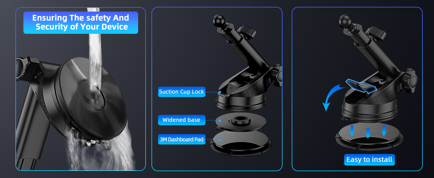 Bluetooth FM Transmitter with Phone Holder