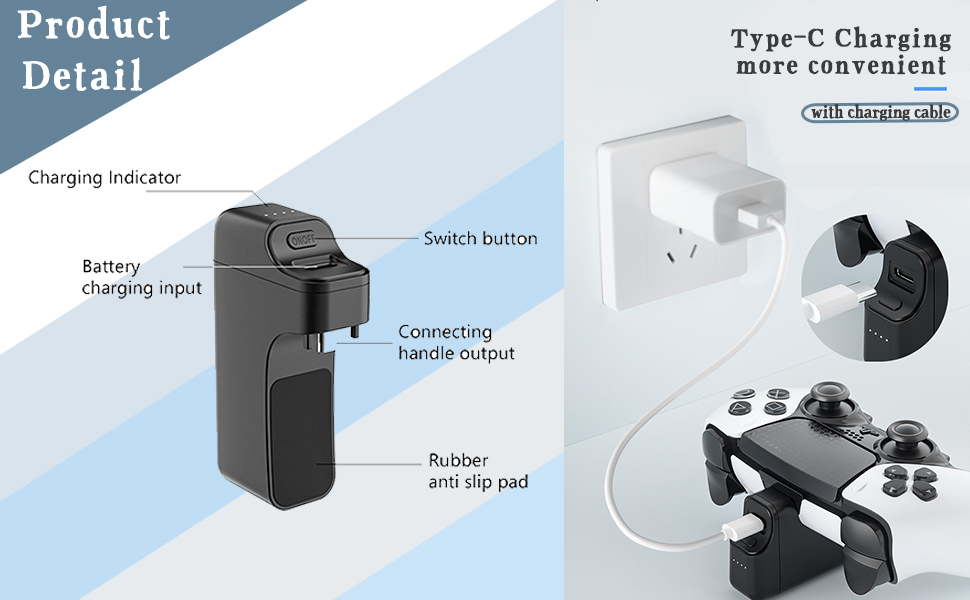 Battery Pack for PS5 Edge Controller