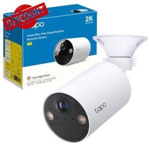 Tapo 2K Rechargeable Battery Camera