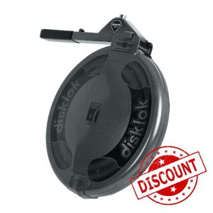 Disklok Diamond Edition Security Car Steering Wheel Full Cover Anthracite Lock Combo Pack