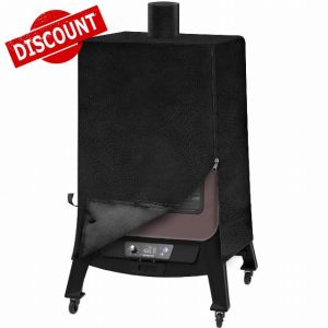 Vertical Smoker Cover for Pit Boss Wood Pellet 4/5-Series PBV4PS1 PBV5PW1 PBV4PS2 PBV5P1 Pro Series 4 BBQ Weather-Resistant Outdoor Grill Cover Pitboss 73550 7304