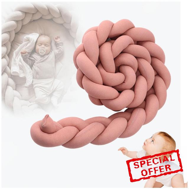 Knotted Snake Crib Bumper