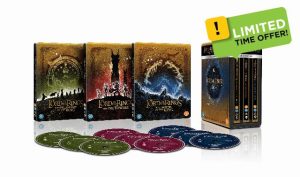 The Lord of the Rings Trilogy: Steelbook Collection [Theatrical and Extended Edition] [4K Ultra HD] [2001] [Blu-ray] [Region Free]