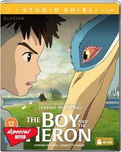 The Boy and The Heron 4K UHD [Blu-ray] [Region A & B & C]