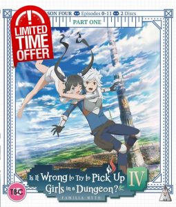 Is It Wrong to Pick Up Girls in a Dungeon? S4 Pt1 [Blu-ray]