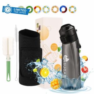 ELITE DYNAMIC 11 pcs Air Water Bottle Set with 7 Different Flavor Pods