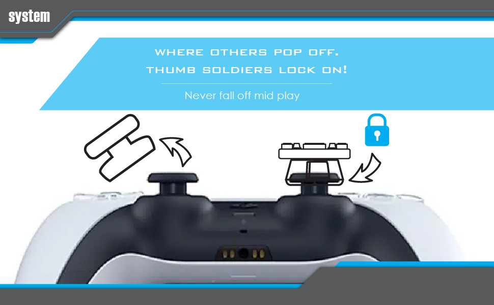 Thumb Soldiers Studs on Xbox thumb grips controller grips gaming setup gaming accessories