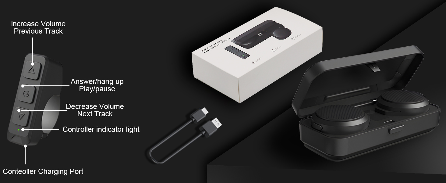 Bluetooth Headset For Motorcycle