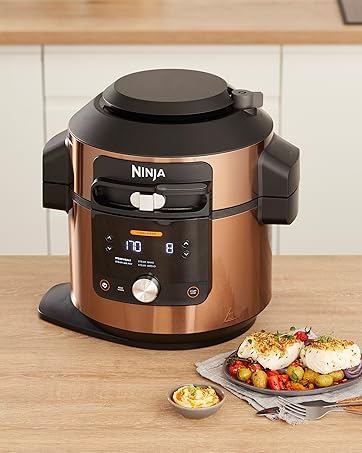 Ninja Foodi FlexDrawer Air Fryer, Dual Zone with Removable Divider, Large 10.4L Drawer, 7-in-1, A...