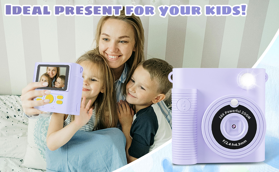 digital kids camera; Ideal present; HD recording;