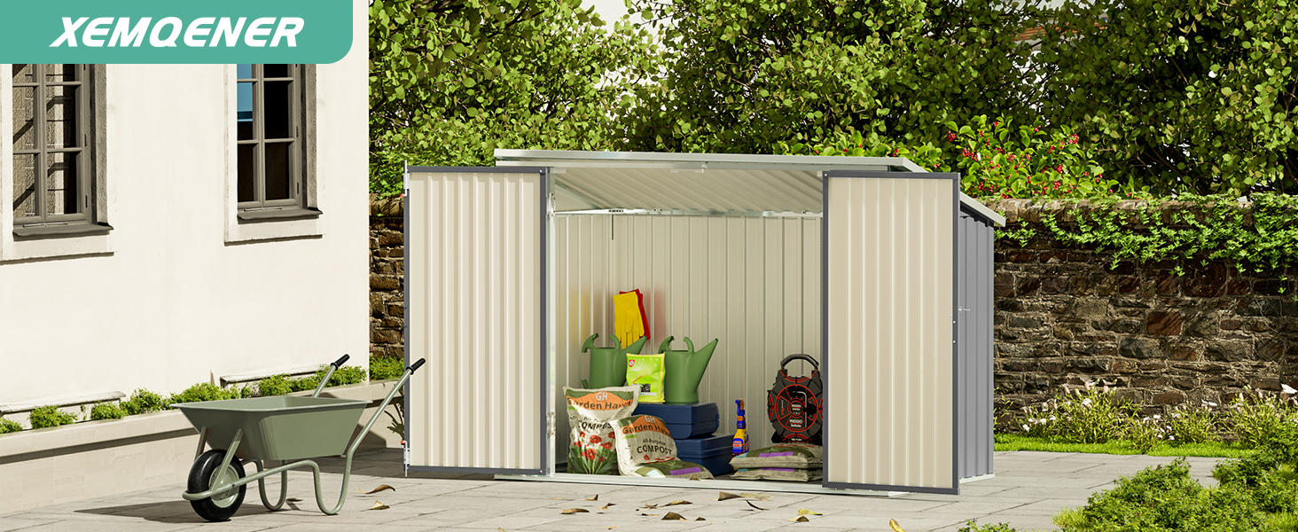 outdoor storage shed