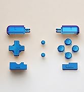 eXtremeRate Chameleon Purple Blue Replacement Full Housing Shell for Nintendo DS Lite, Custom Han...