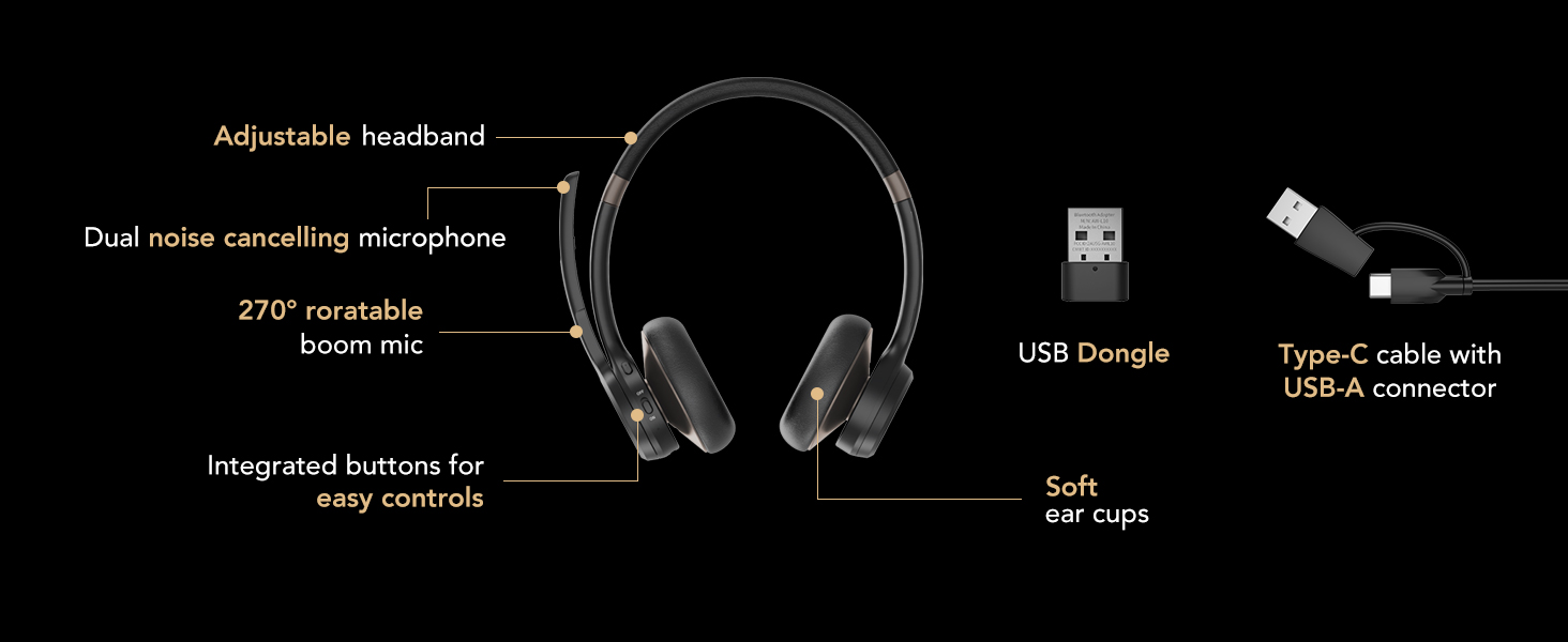 HP30 Wireless bluetooth headset