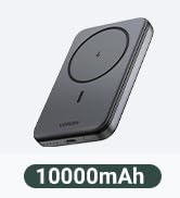 UGREEN Nexode MagSafe Power Bank 5000mAh Mini Magnetic Wireless Power Bank PD 3.0 USB-C Fast Char...